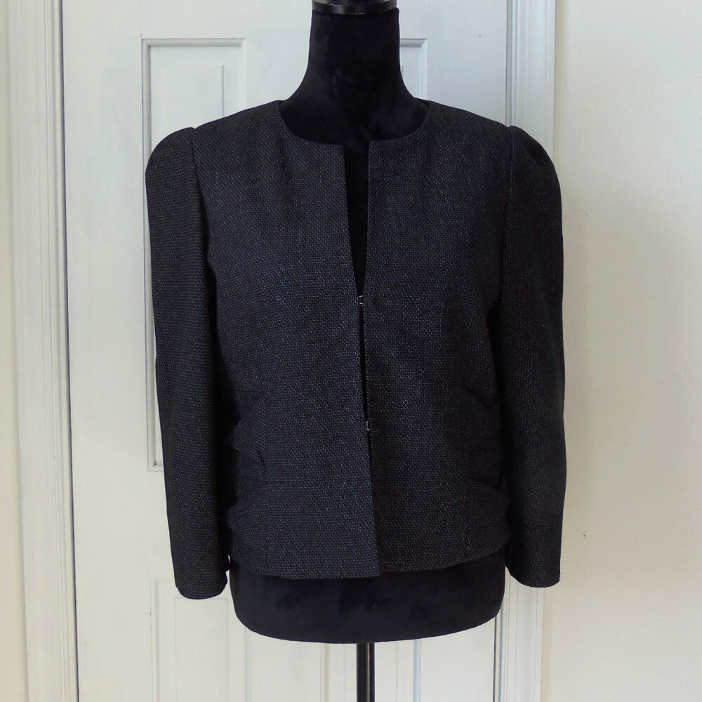 Sandro Sportswear Gray Crop Blazer sz M